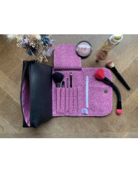 Trousse à maquillage Jade "Bordeaux"