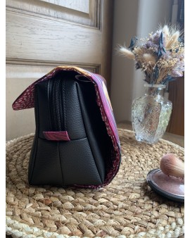 Trousse à maquillage Jade "Bordeaux"