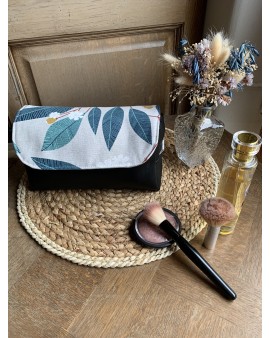 Trousse à maquillage Jade "Bleue"