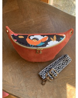 Sac Banane Zoé "Velours...