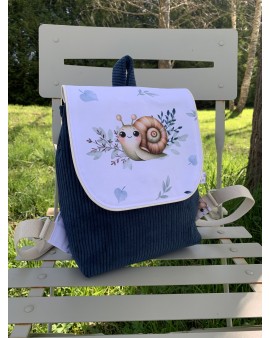 Sac à dos Basile "Escargot"