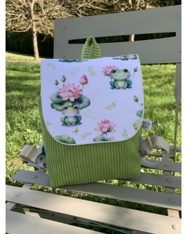 Sac à dos Basile "Grenouille"