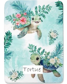 Couverture de lit bébé "Tortue"