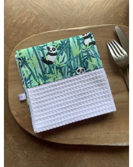 Serviette de table "Petit panda"