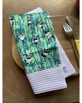 Serviette de table "Petit panda"