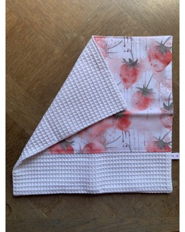 Serviette de table "Fraises"