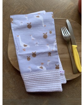 Serviette de table "Oies"