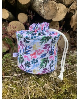 Pochon rond "Adèle" Coloré