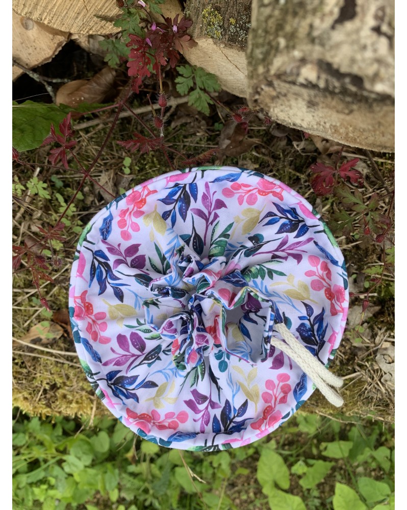 Pochon rond "Adèle" Coloré