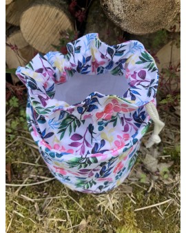 Pochon rond "Adèle" Coloré