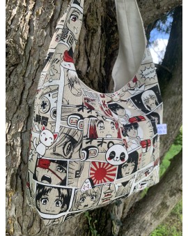 Sac à main Léa "Manga"