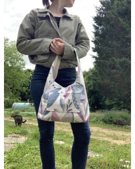 Sac à main Léa "Mauve"