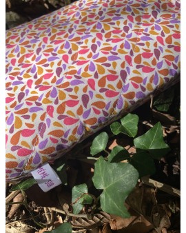 Pochette à livre de poche "Goutte Rose Violet Orange"