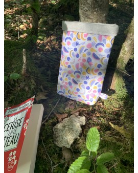 Pochette à livre de poche "Fruits"