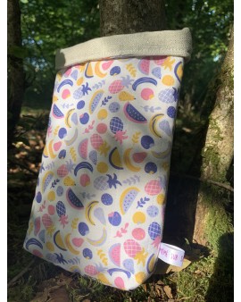 Pochette à livre de poche "Fruits"