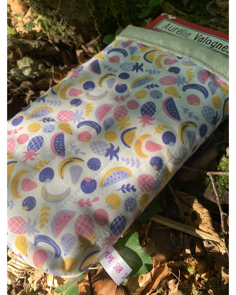 Pochette à livre de poche "Fruits"