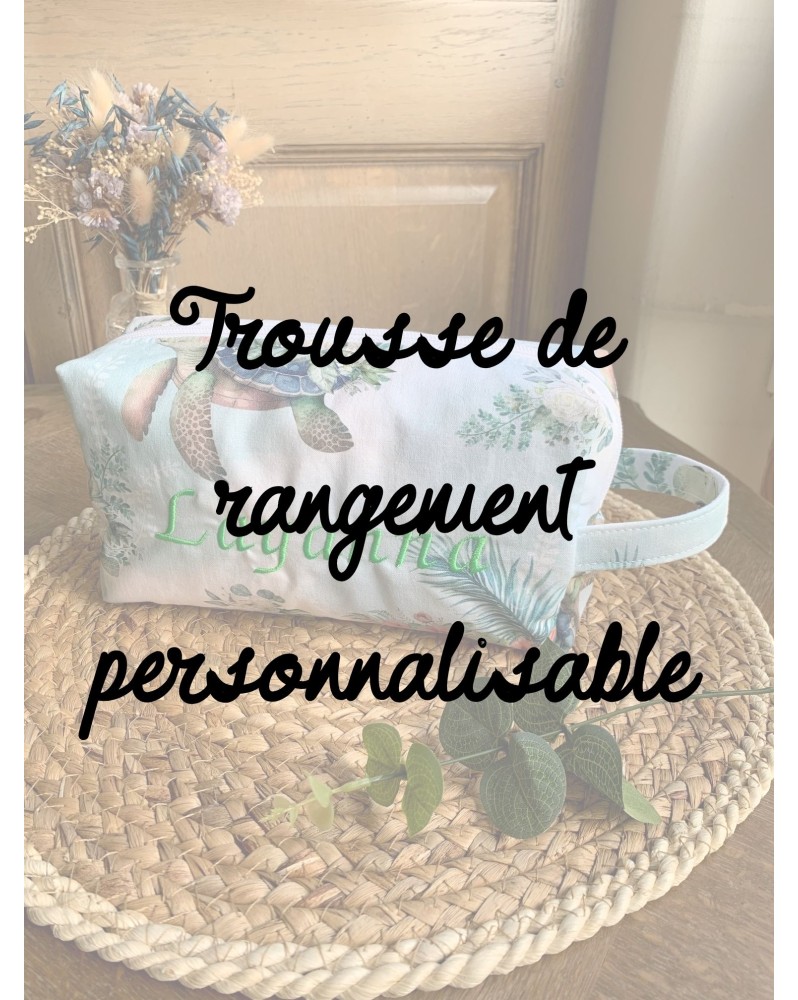 A PERSONNALISER : Trousse de toilette enfant Vicky