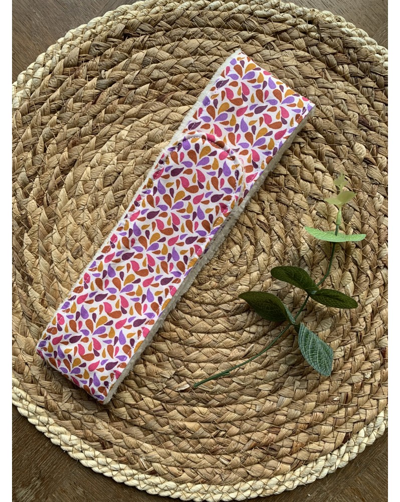 Bandeau de soin "Gouttes roses"
