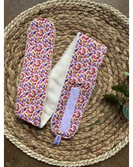 Bandeau de soin "Gouttes roses"