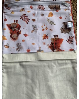 A PERSONNALISER : Pochette à langer + serviette