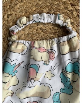 Serviette bavoir élastique "Licorne"
