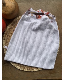 Serviette bavoir élastique "Chaperon"