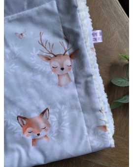 Douillette - Petit Plaid "Forêt poetique"