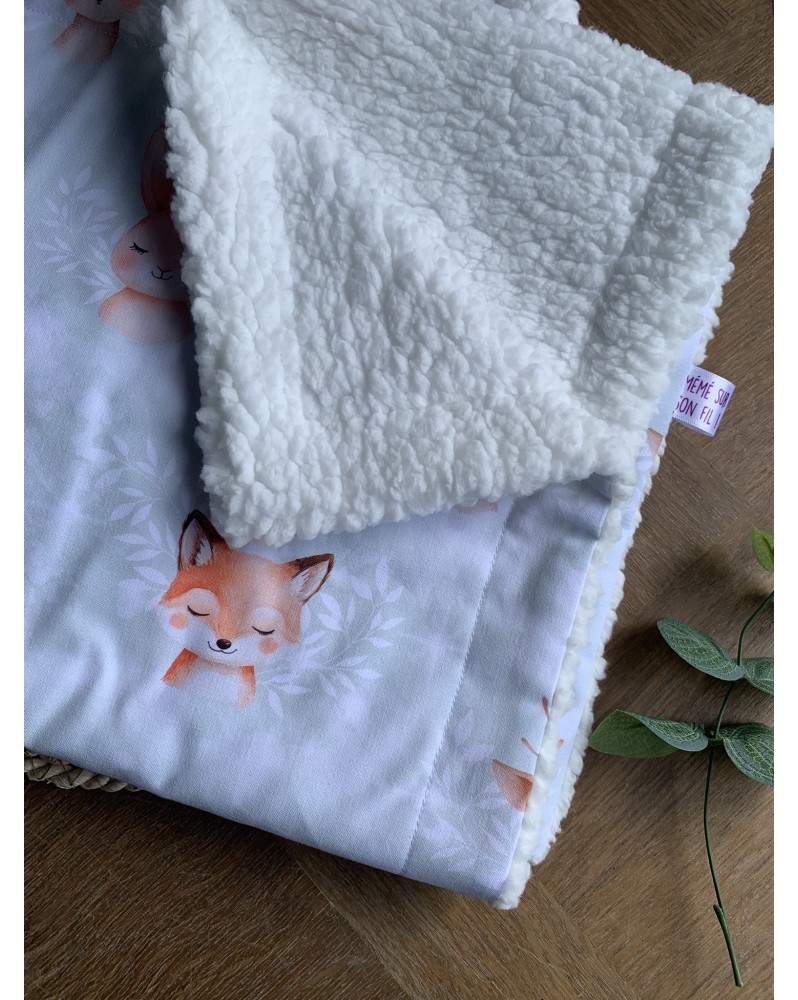 Douillette - Petit Plaid "Forêt poetique"