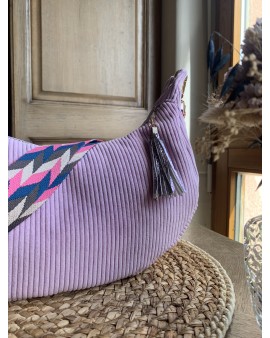 Sac Demi Lune "June" Parme