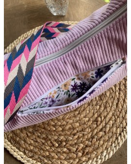 Sac Demi Lune "June" Parme