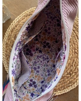 Sac Demi Lune "June" Parme