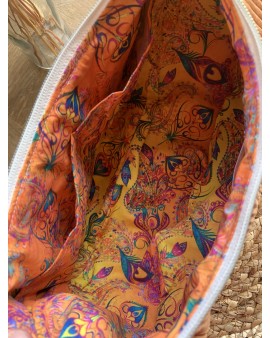 Sac Demi Lune "June" Abricot