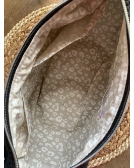 Sac Demi Lune "June" Noir