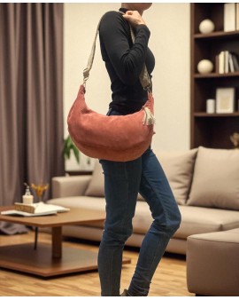 Sac Demi Lune "June" Nectarine