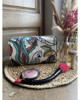 Trousse à maquillage Jade "Exotique"