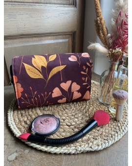 Trousse à maquillage Jade "Automne"