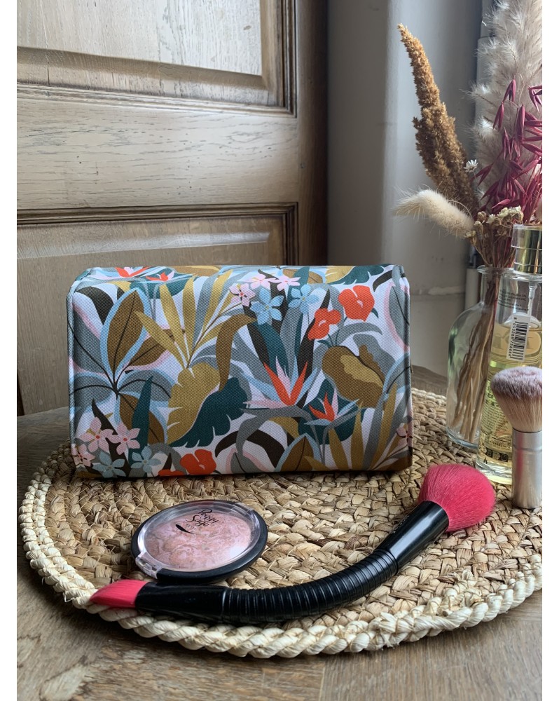 Trousse à maquillage Jade "Tropic"