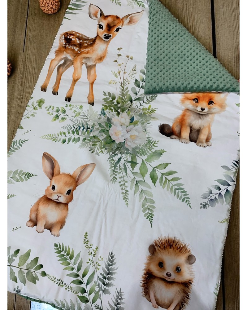 Couverture de Lit Enfant "Merveilles de la forêt"