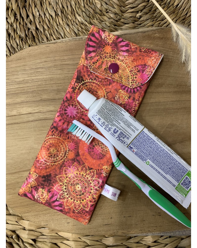Pochette à brosse à dents "Mandala"