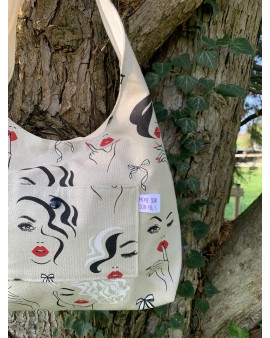 Sac à main Léa "Mademoiselle"