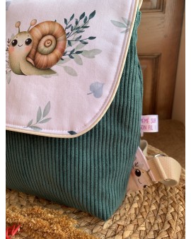 Sac à dos Basile "Escargot"