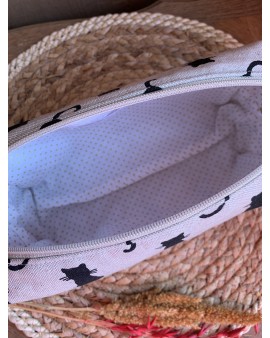 Trousse de toilette Victoria "Chat Noir"