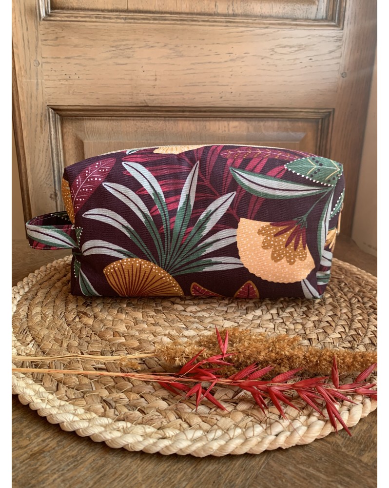 Trousse de toilette Victoria "Bordeaux"