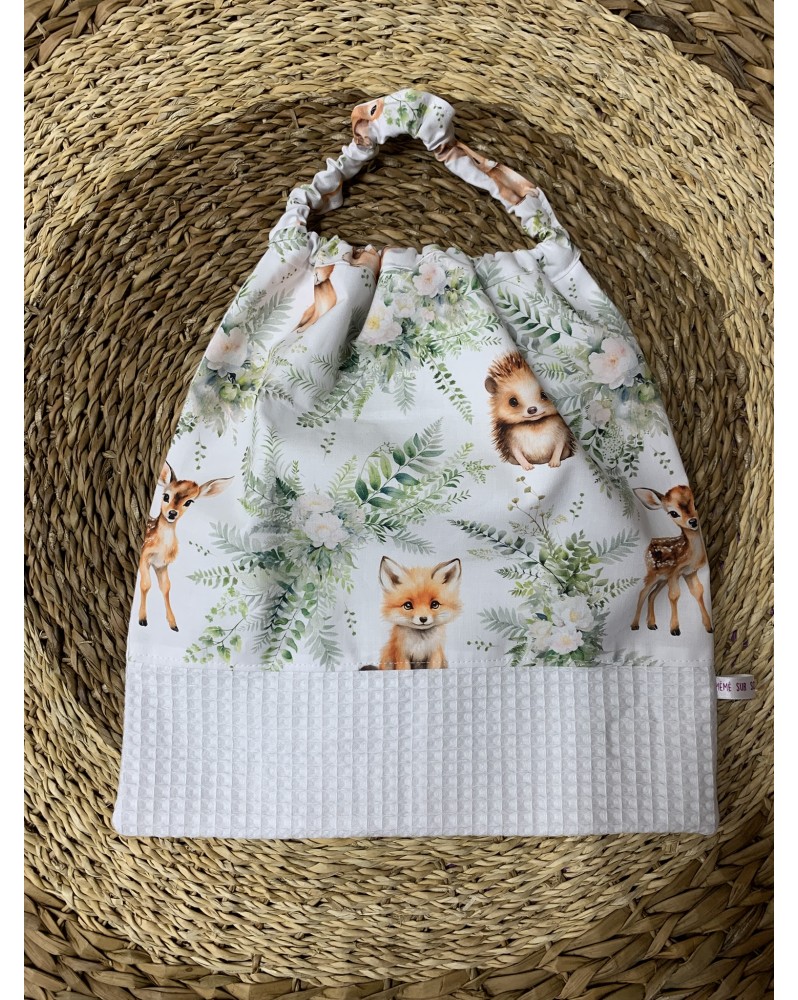 Serviette bavoir élastique "Merveilles de la forêt"