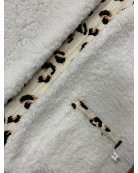 Gilet de Berger Femme "Léopard"