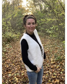 Gilet de Berger Femme "Léopard"