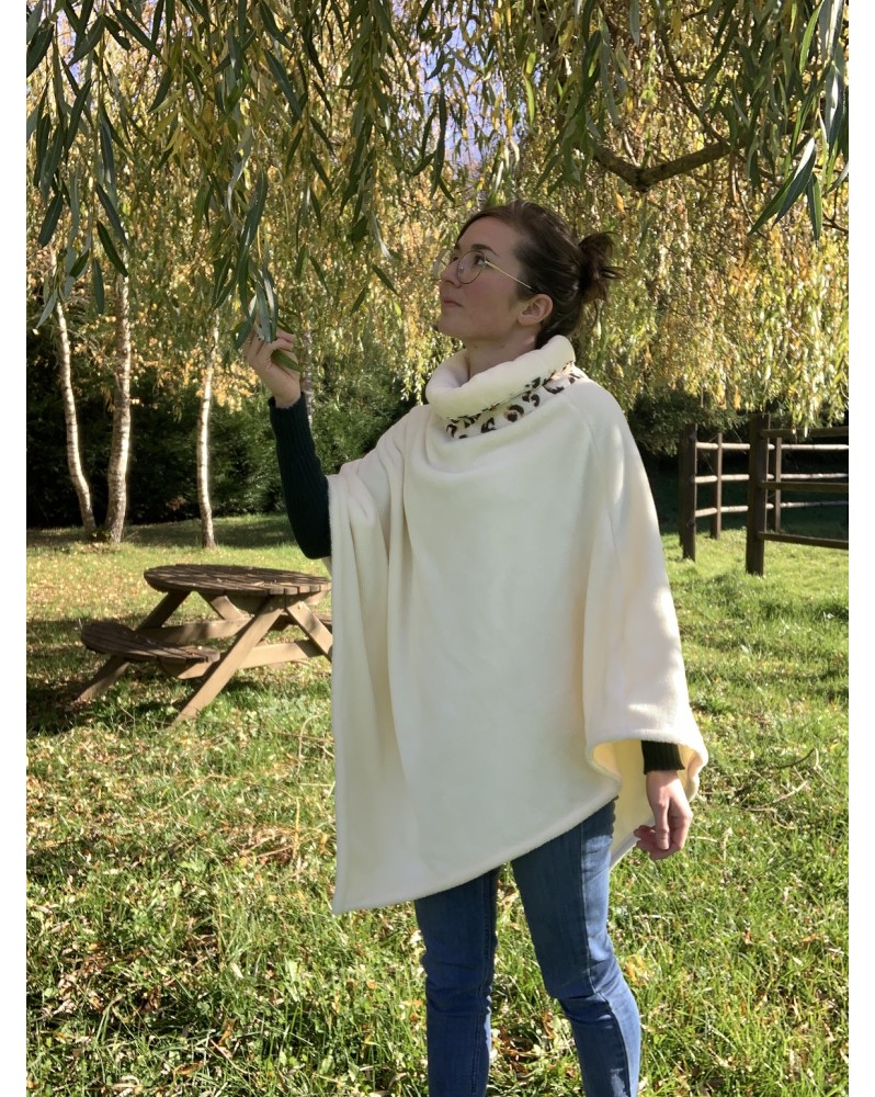 Poncho "Crème"