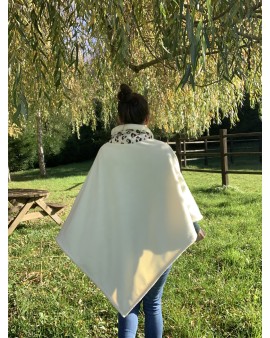 Poncho "Crème"