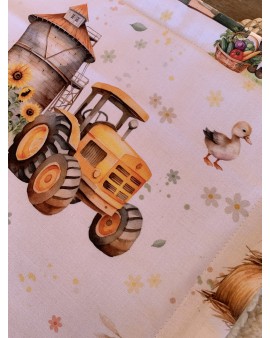 Douillette - Petit Plaid "Ma petite ferme"