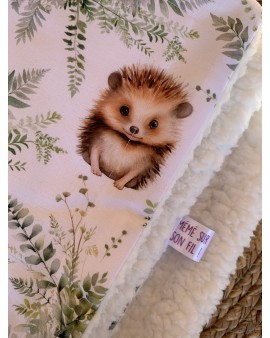 Douillette - Petit Plaid "Merveilles de la forêt"